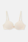 Ekru Blossom Balenli Push-Up Sütyen