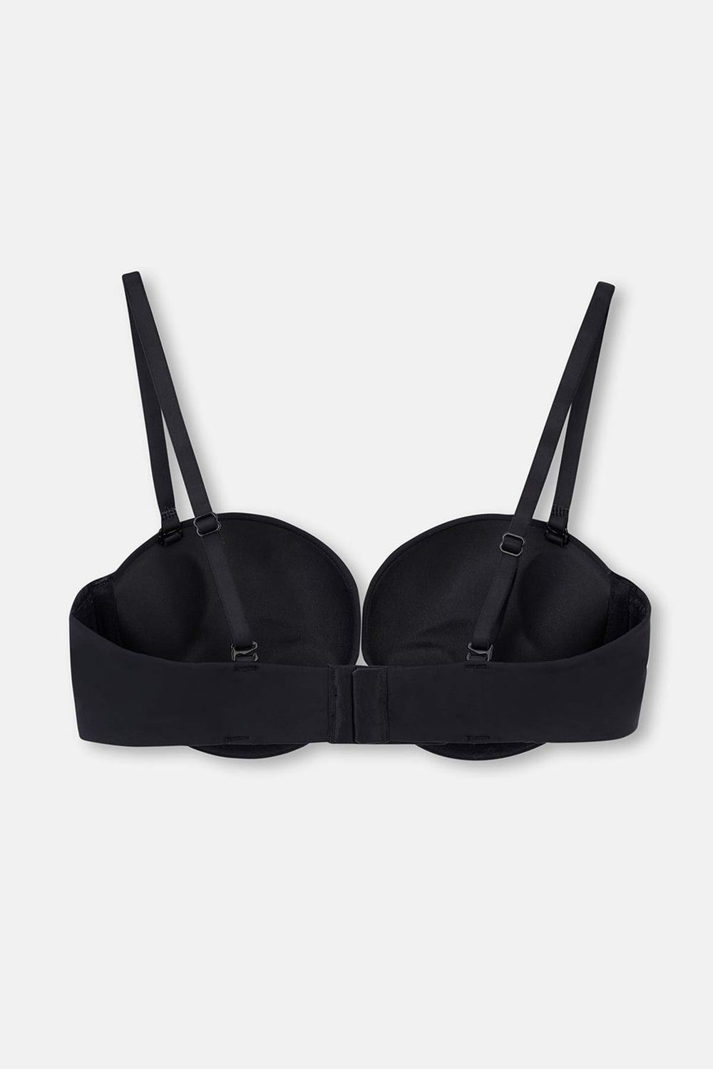 Siyah Julia Straplez Push-Up Destekli Sütyen