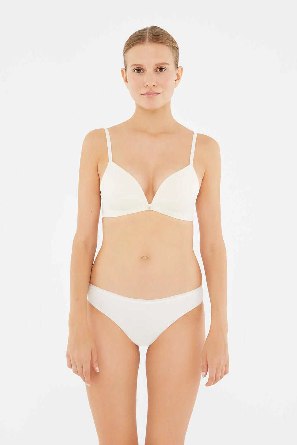 Ekru Laurel Soft Balensiz Sütyen