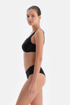 Siyah Besta Balenli Toparlayıcı Sütyen