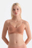 Kahverengi Sonya Balensiz Dikişsiz Sütyen