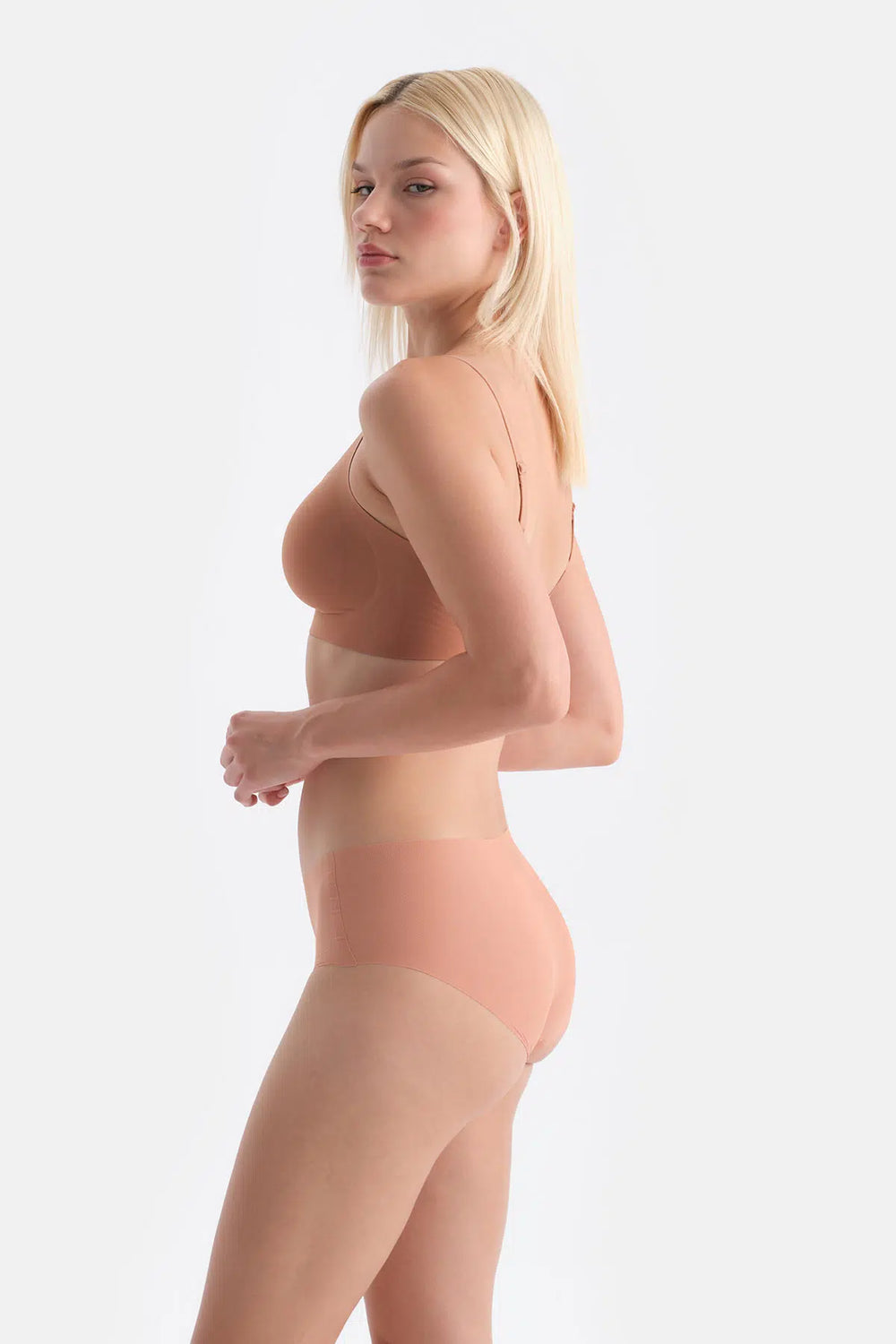 Kahverengi Sonya Balensiz Dikişsiz Sütyen