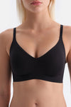 Siyah Linora Balensiz Dikişsiz Toparlayıcı Sütyen