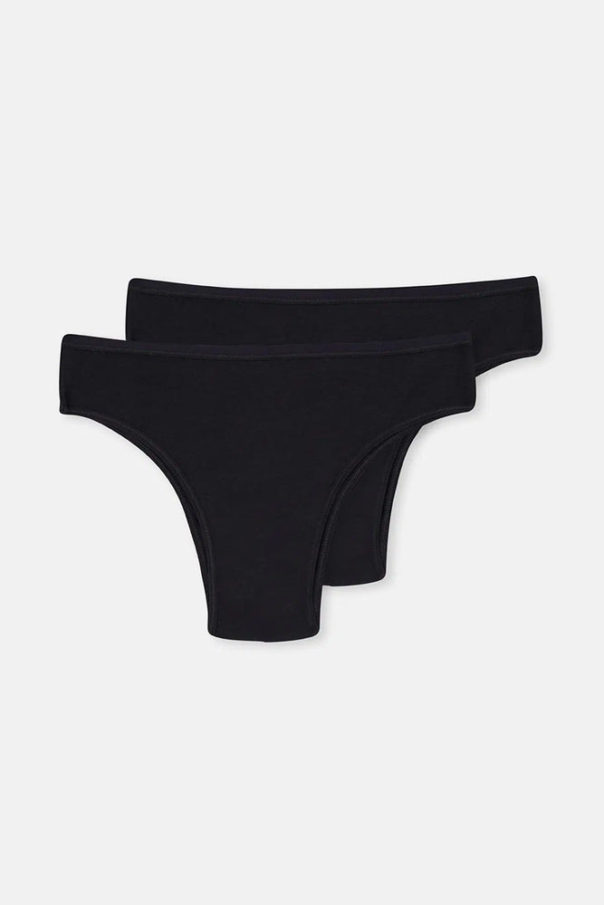 Siyah 2'li Modal Brazilian Külot