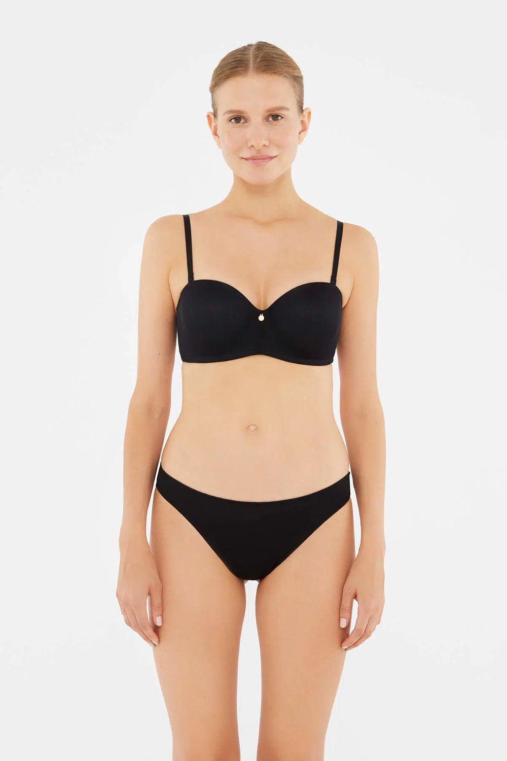 Siyah 2'li Modal Brazilian Külot
