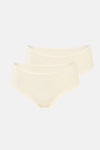 Ekru 2'li Modal Hipster Külot