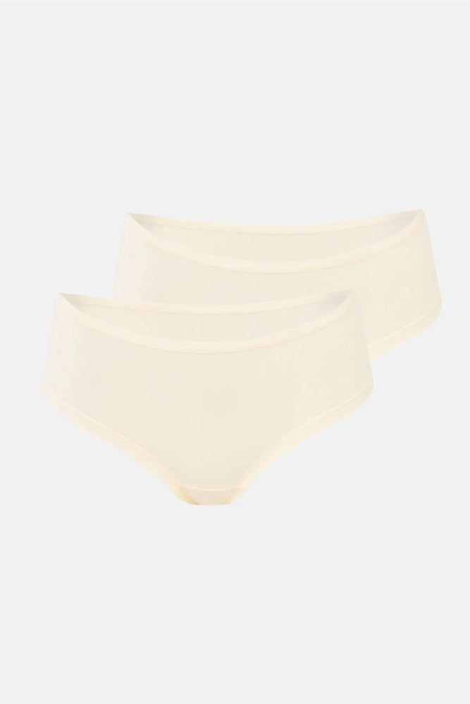 Ekru 2'li Modal Hipster Külot