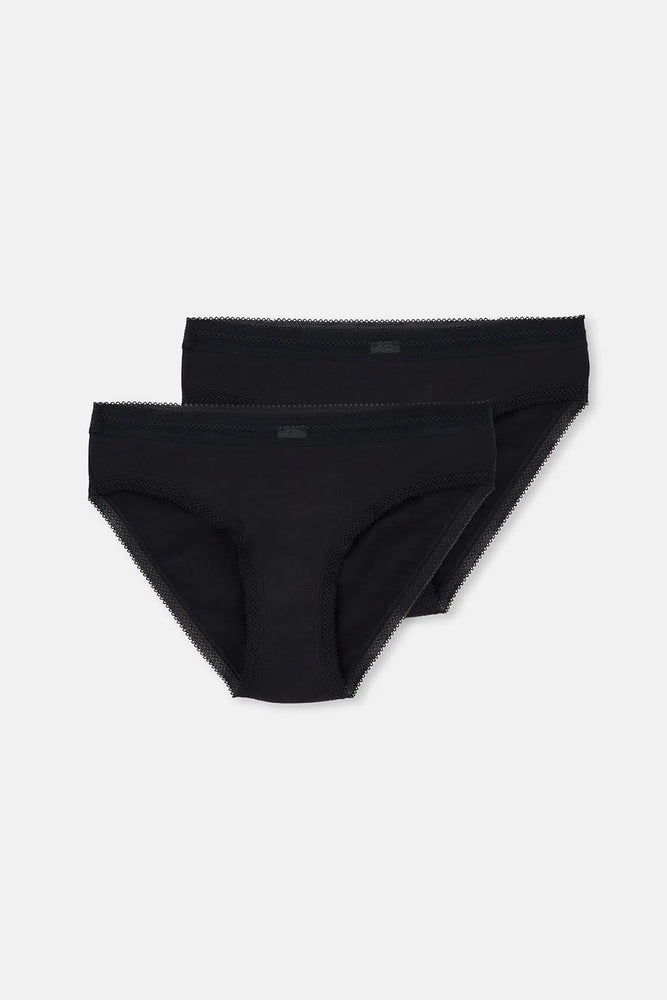 Siyah 2'li Süprem Klasik Külot