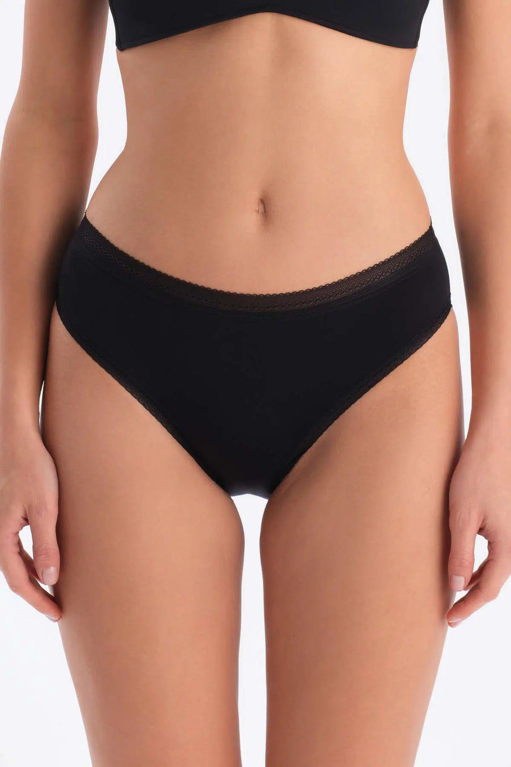 Siyah 2'li Süprem Klasik Külot