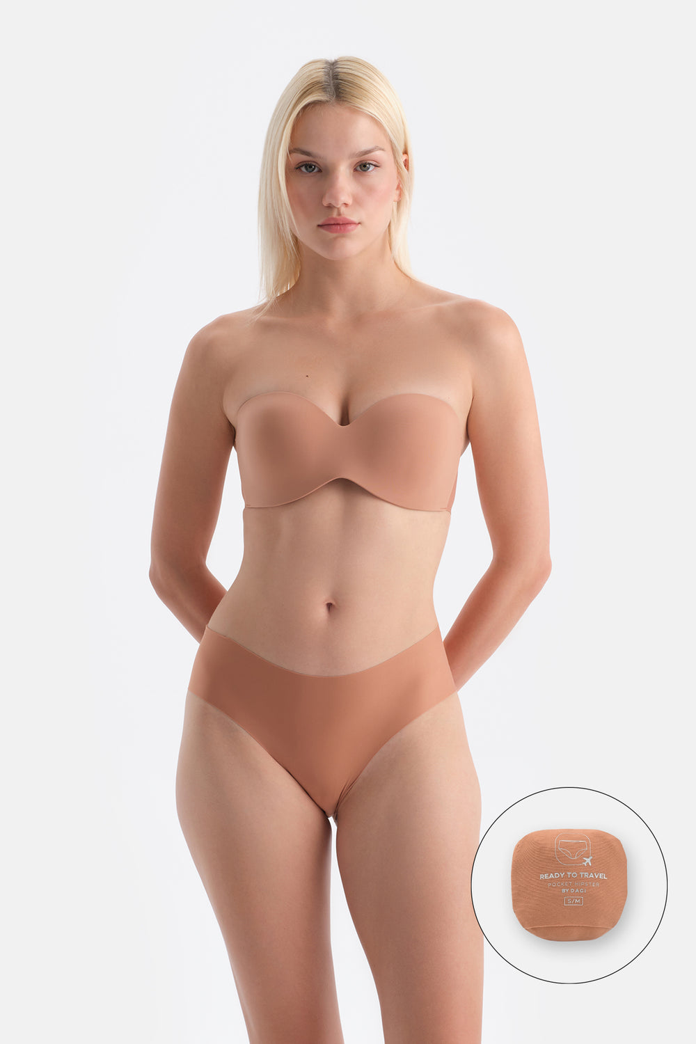 Kahverengi Travel Katlanır Hipster Külot