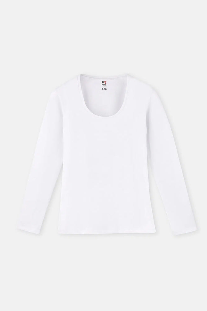 Beyaz 219 Bayan Havuz Yaka Uk. Body