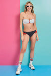 Siyah Ince Kenar Bikini Altı