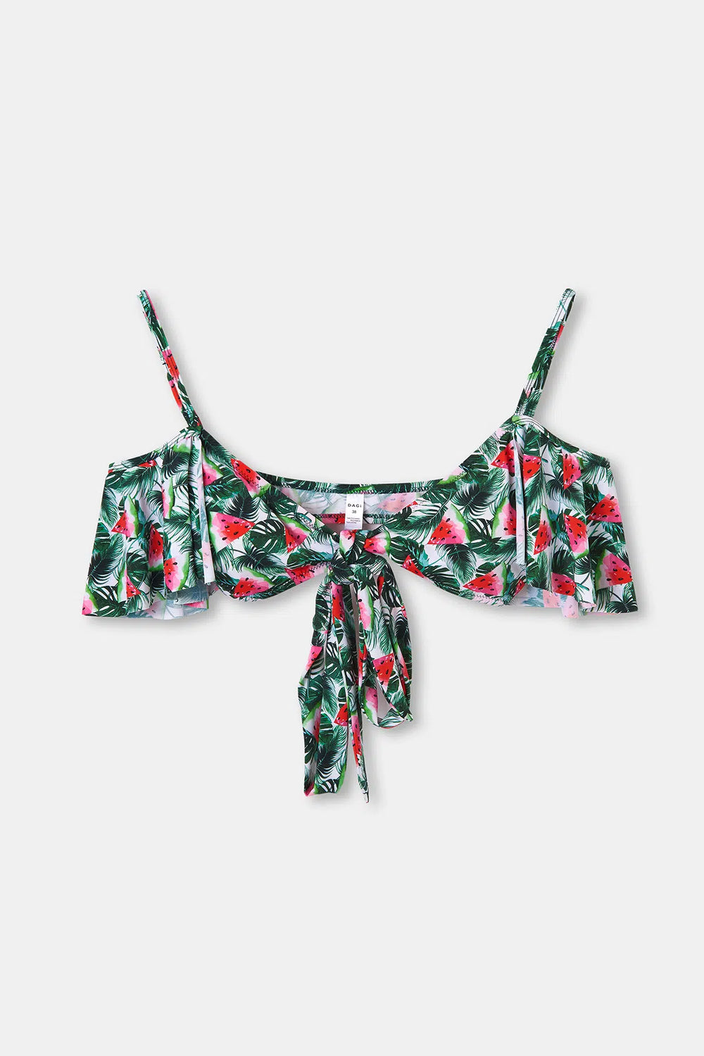 Yeşil Önden Bağlı Bikini Üstü