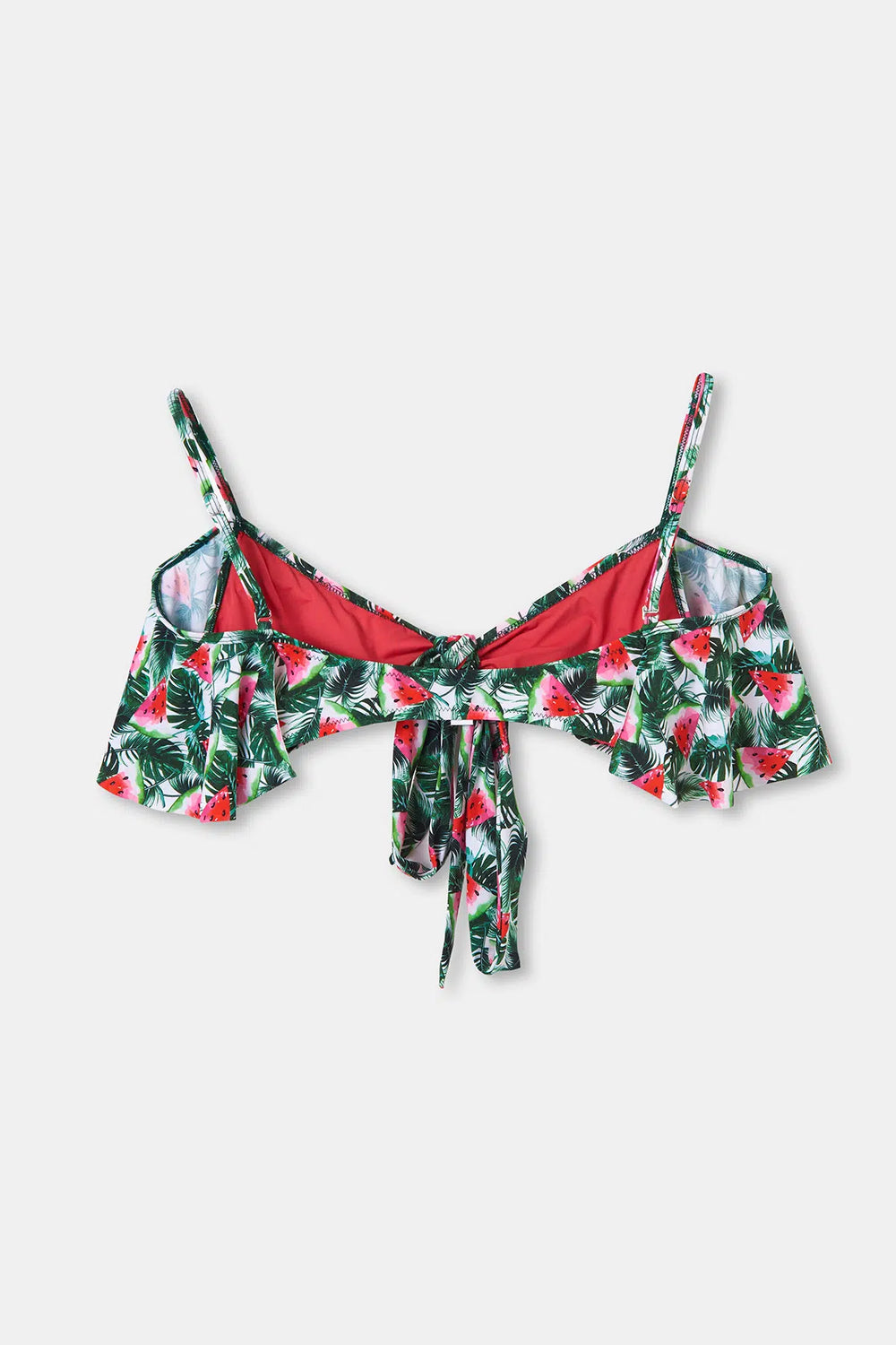 Yeşil Önden Bağlı Bikini Üstü