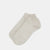 Ekru Kadın Simli Kısa Soket Çorap