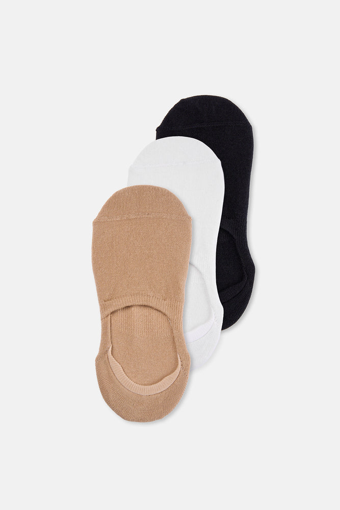 KADIN 3'LÜ GÖRÜNMEZ ÇORAP