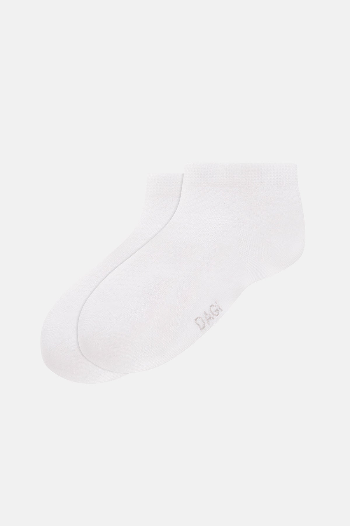 KADIN 2'Lİ PETEK DESENLİ PATİK ÇORAP