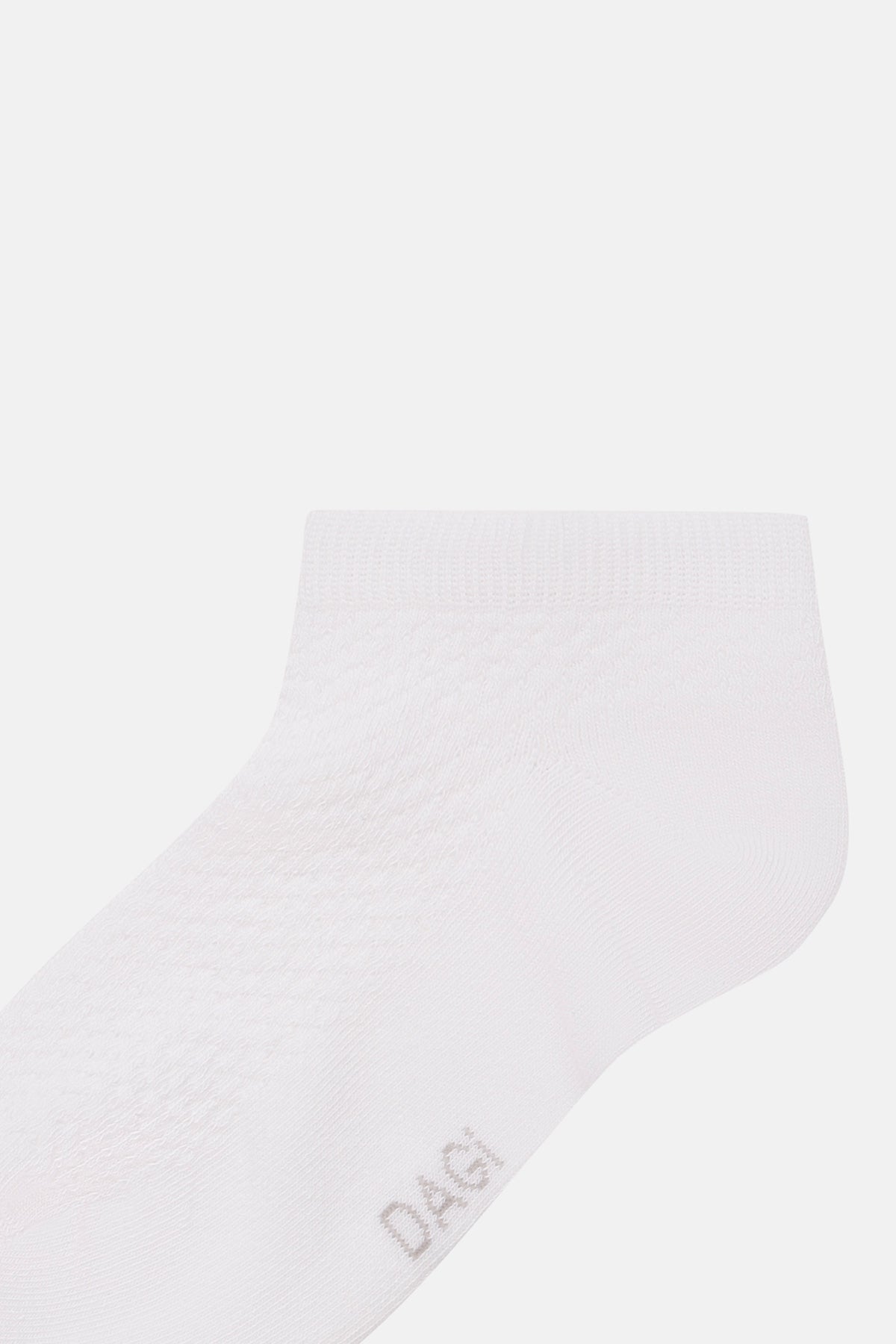 KADIN 2'Lİ PETEK DESENLİ PATİK ÇORAP