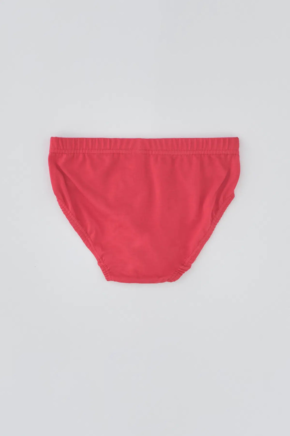 Kırmızı 2 Li Emprime Erkek Çocuk Slip Külot