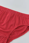 Kırmızı 2 Li Emprime Erkek Çocuk Slip Külot