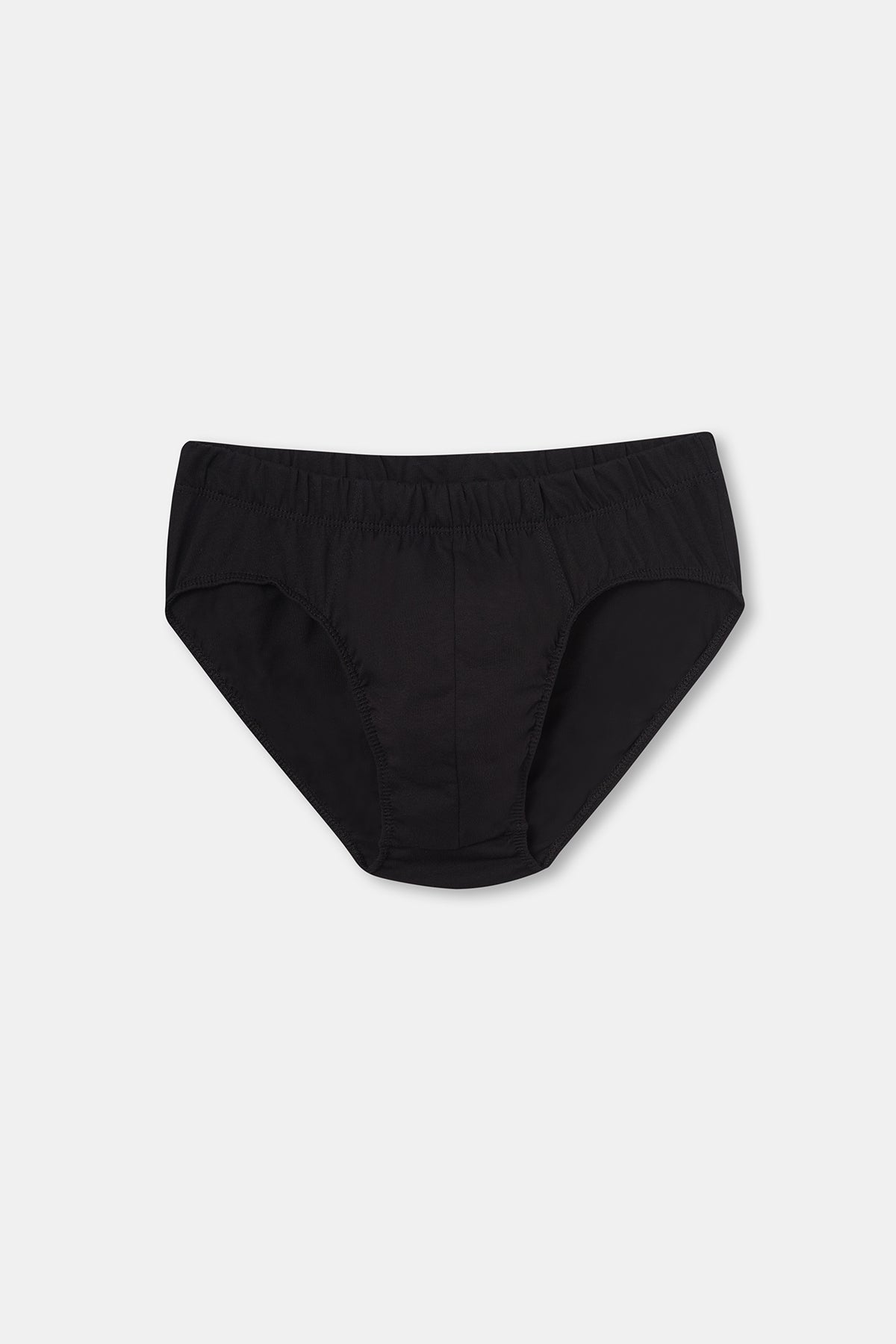 Siyah Penye 2'li Pamuklu Slip Külot
