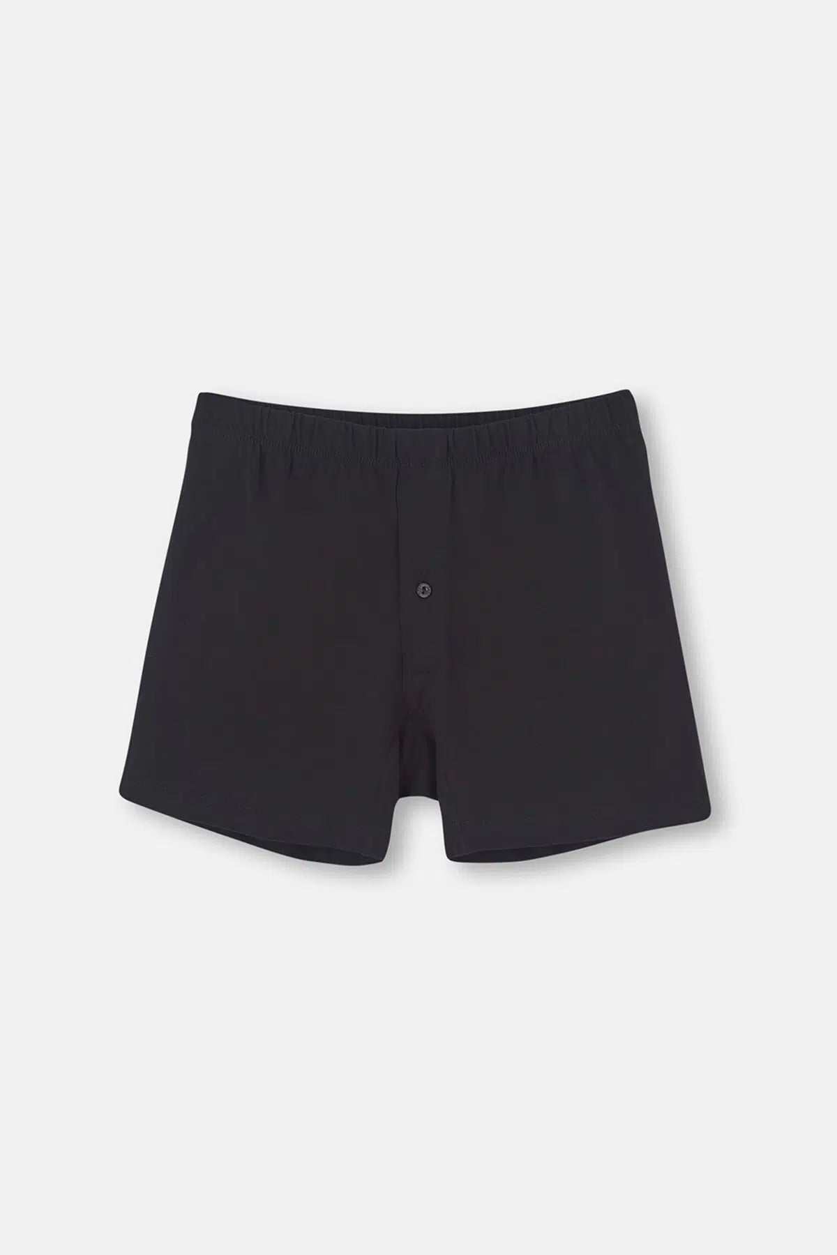Siyah Pamuklu 2'li Boxer