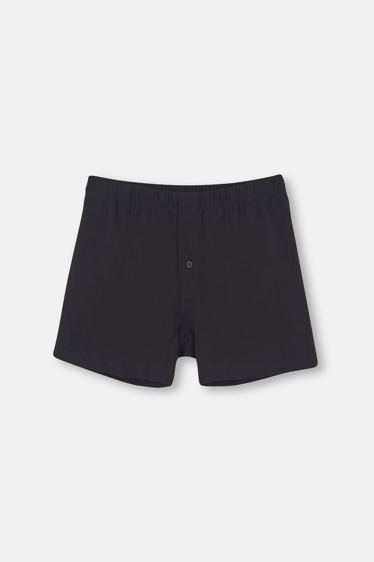Siyah Pamuklu 2'li Boxer