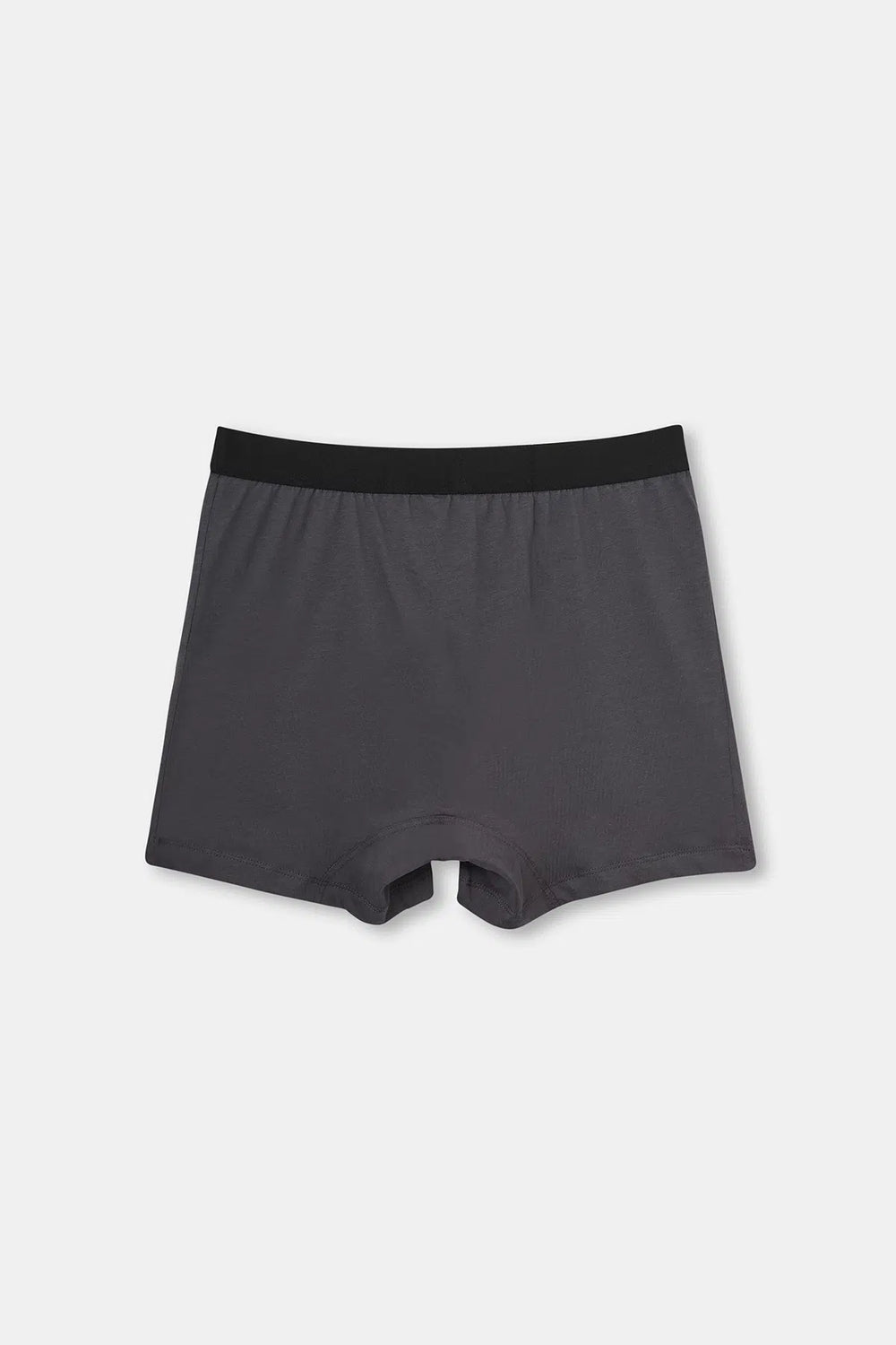 Antrasit Baskılı Pamuklu Boxer