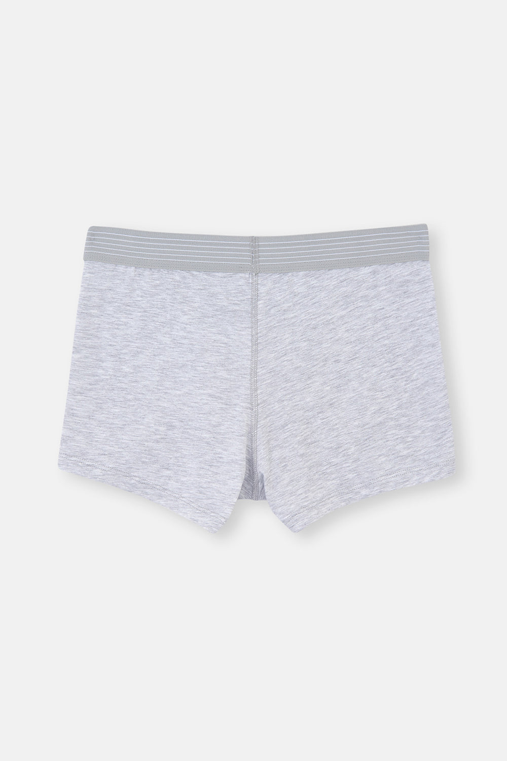 Gri Melanj Compact Penye Boxer