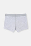 Gri Melanj Compact Penye Boxer