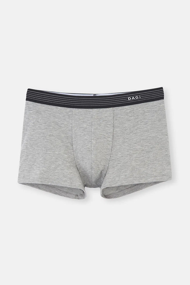 Koyu Gri Compact Penye Boxer