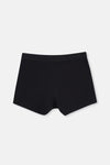 Siyah Compact Penye Boxer