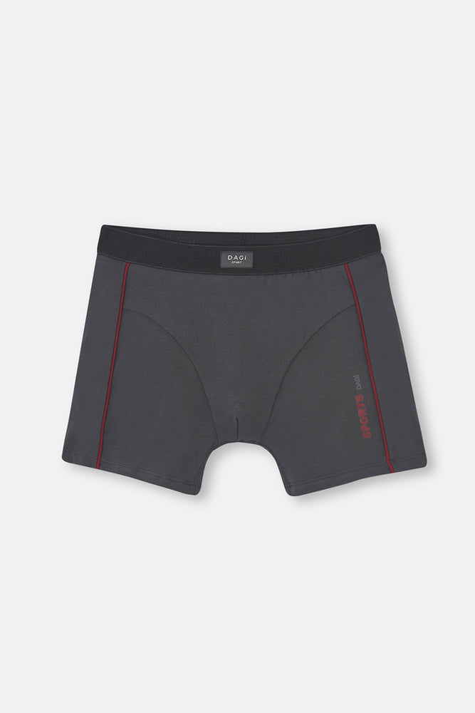 Antrasit Spor Pamuklu Boxer