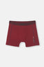 Bordo Spor Pamuklu Boxer