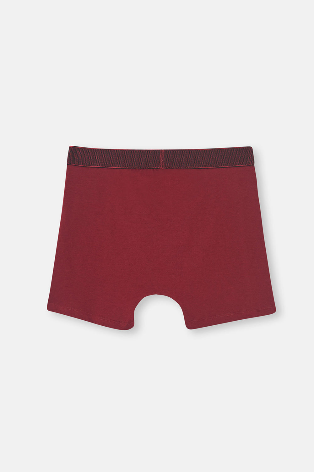Bordo Spor Pamuklu Boxer