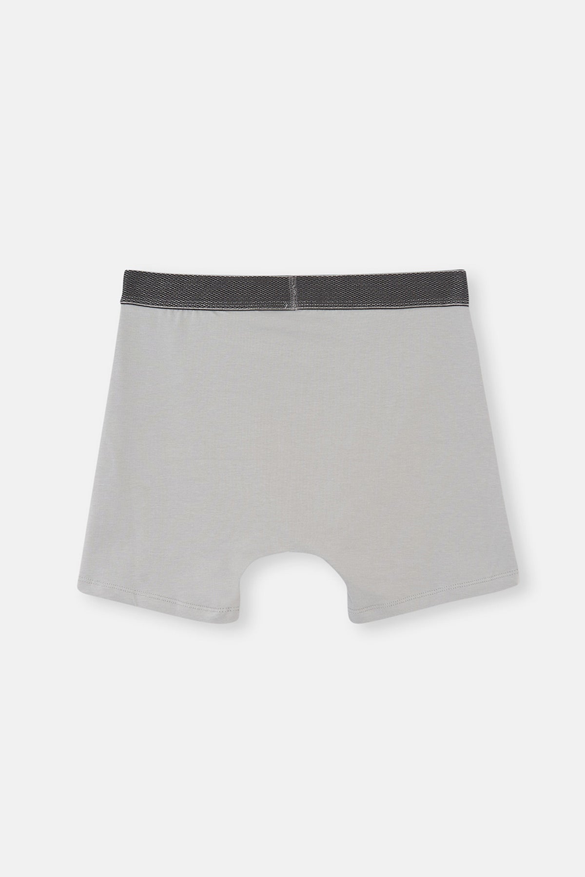 Gri Spor Pamuklu Boxer
