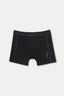 Siyah Spor Pamuklu Boxer