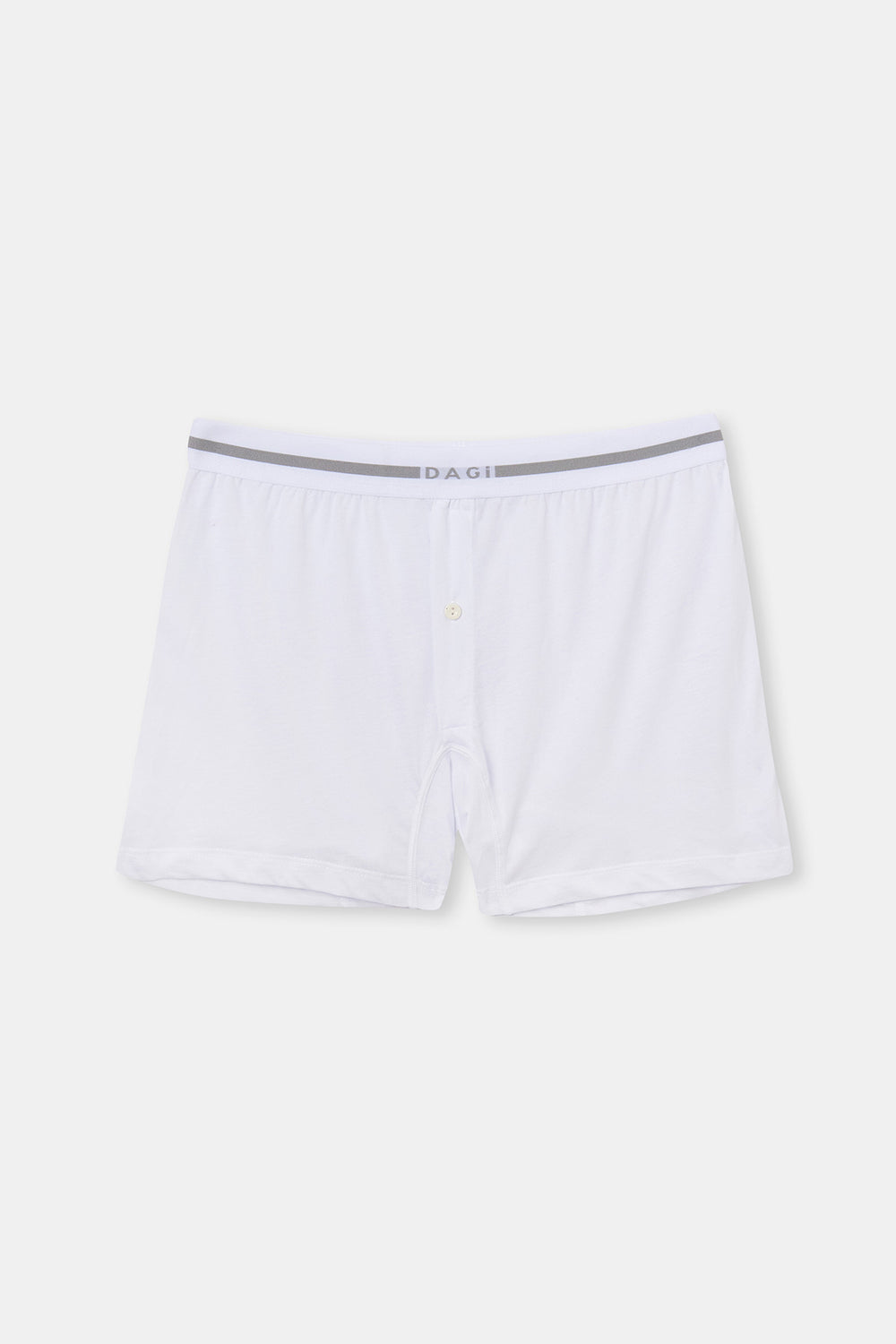 Beyaz Uzun Paça Modal Boxer