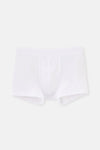 Beyaz Compact Düz 3'lü Boxer