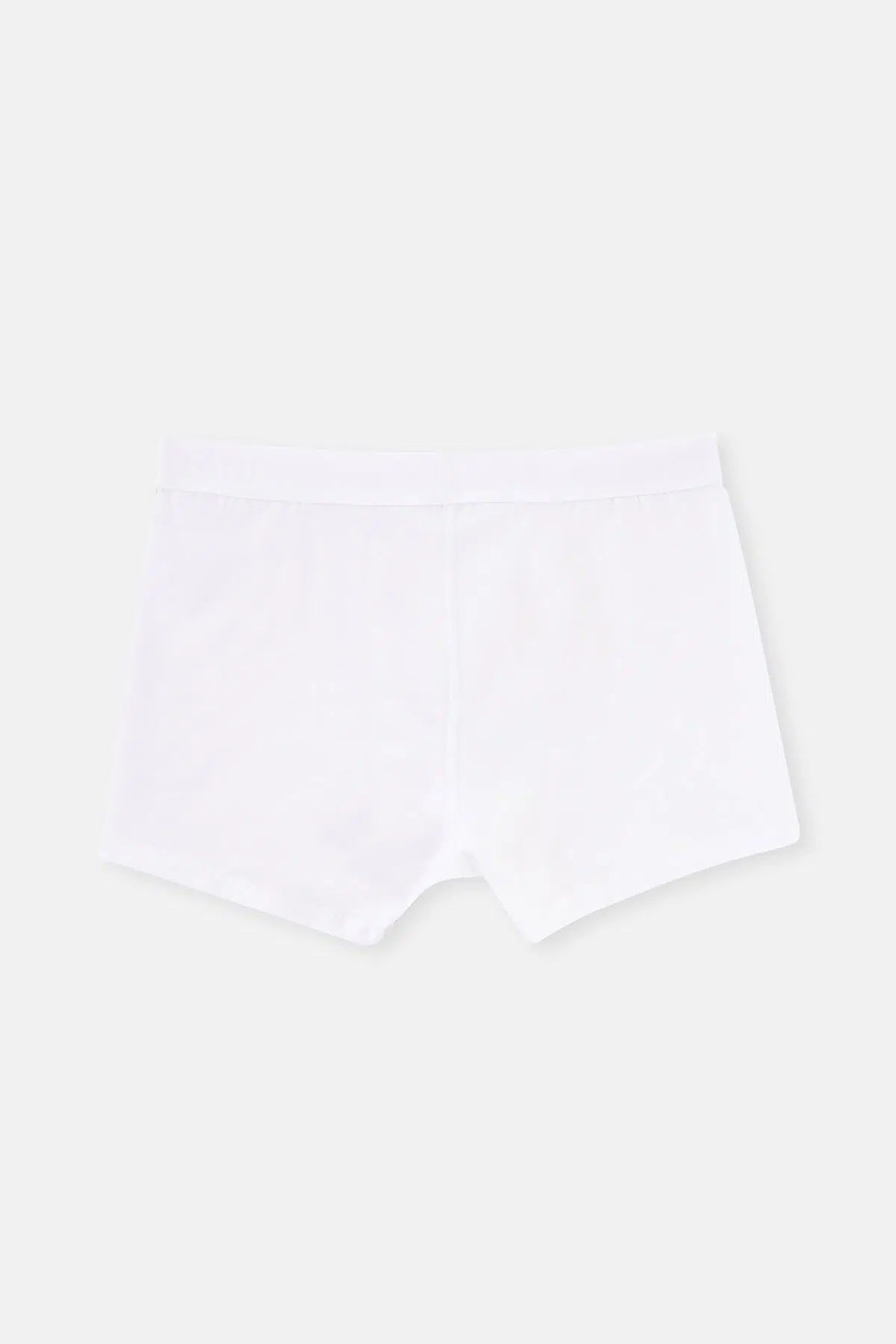 Beyaz Compact Düz 3'lü Boxer