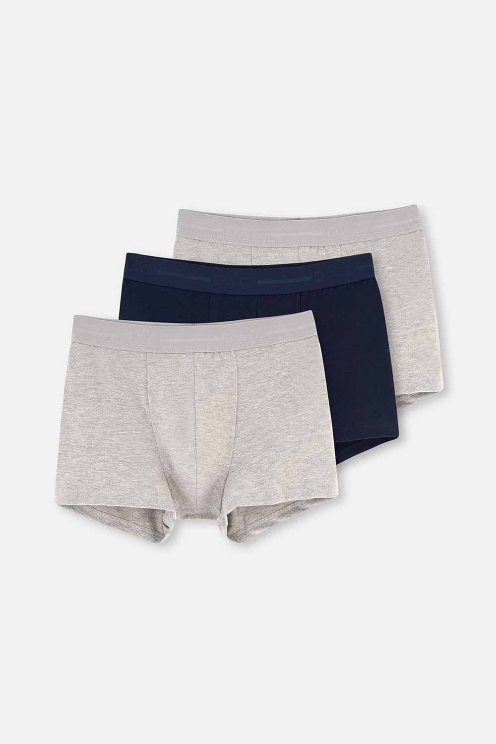 Lacivert Grimelanj Compact Düz 3'lü Boxer