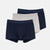 Lacivert Grimelanj Compact Düz 3'lü Boxer