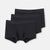 Siyah Basic Micro Modal 3'lü Boxer