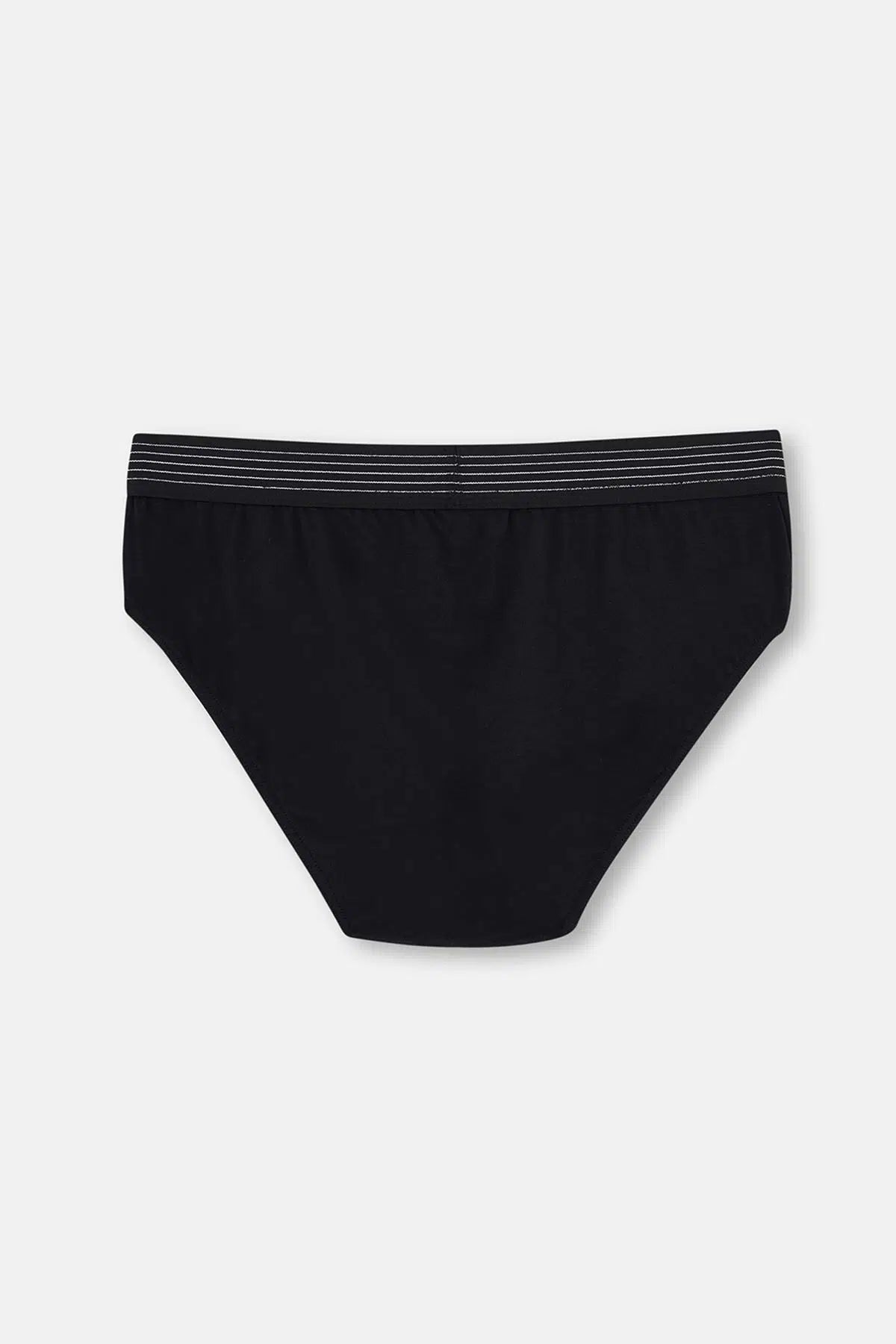 Siyah Micro Modal 2'li Slip Külot