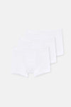 Beyaz Basic Modal 3'lü Boxer