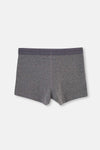 Antrasit Melanj Compact Düz Boxer