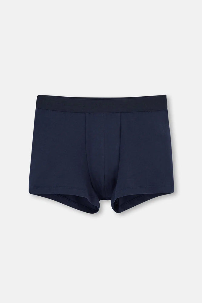 Lacivert Compact Düz Boxer