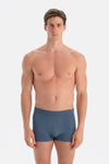 Indigo Düz Micro Modal Boxer