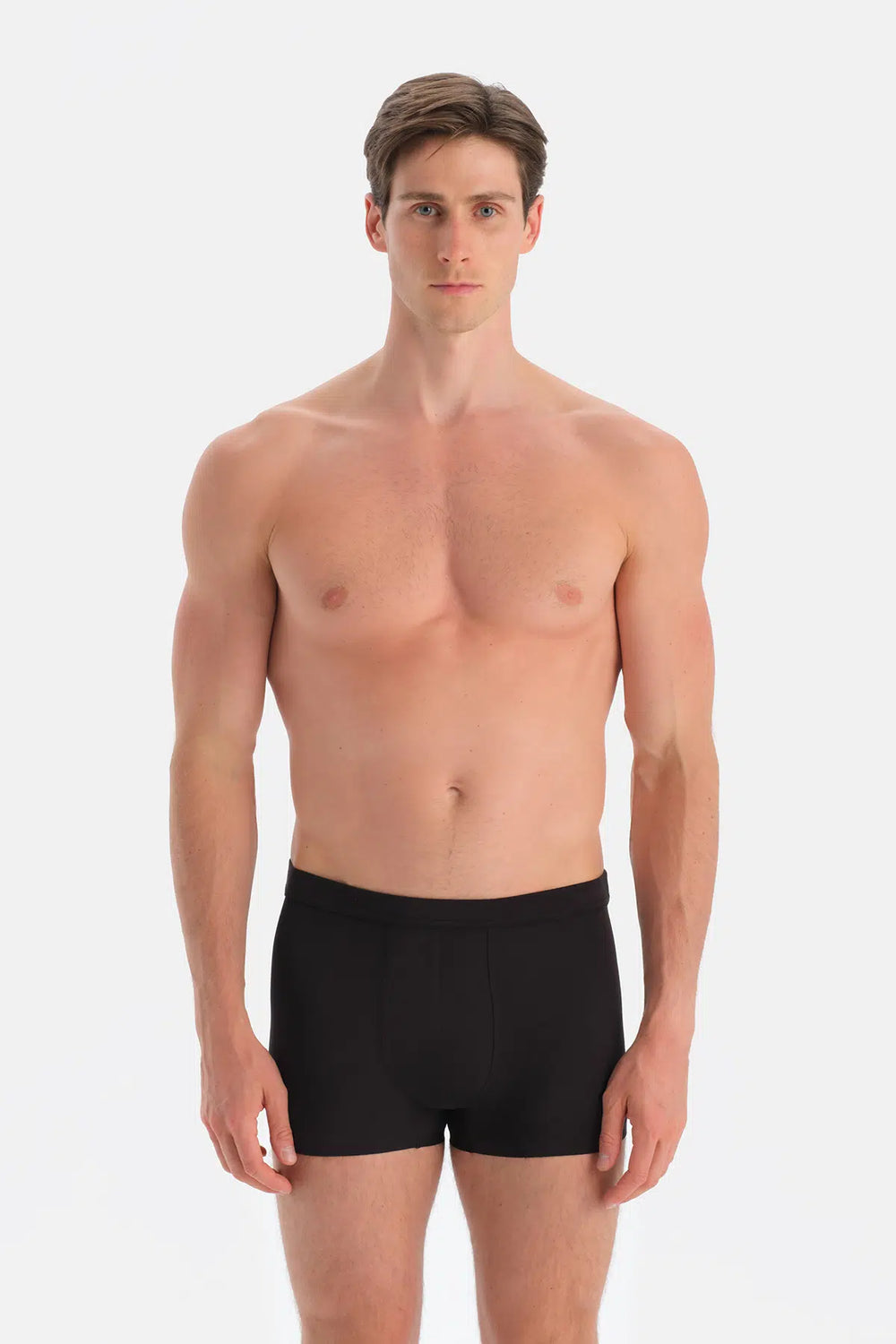 Siyah Düz Micro Modal Boxer