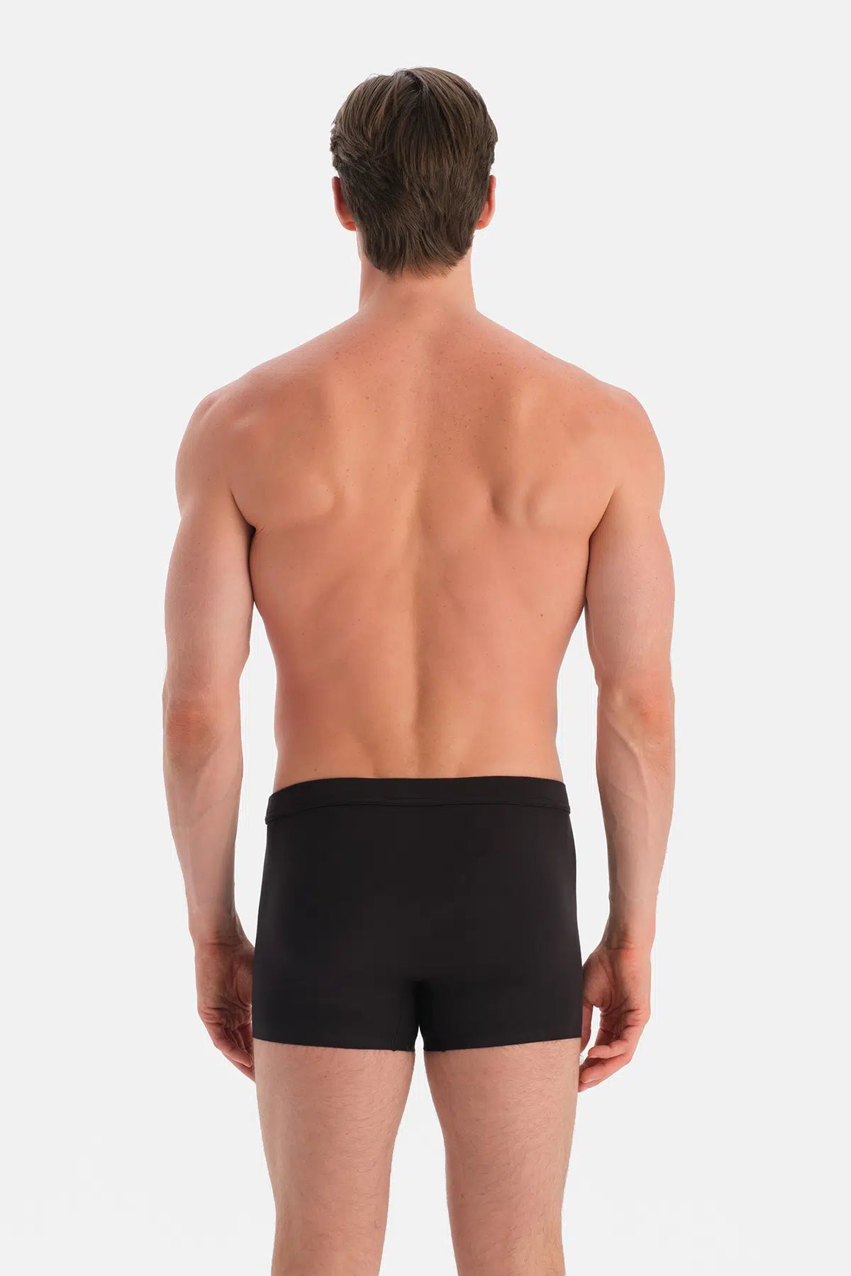 Siyah Düz Micro Modal Boxer